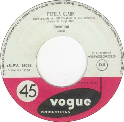 Petula Clark - Devotion / St. Tropez (Sur La Plage) download mp3 flac