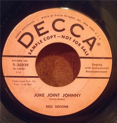 Red Sovine - Juke Joint Johnny / No Thanks Bartender download mp3 flac