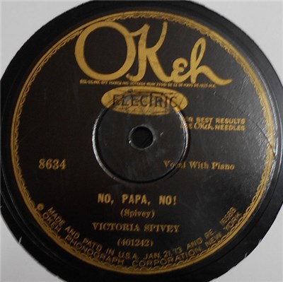 Victoria Spivey - No, Papa, No! / Mosquito, Fly And Flea download mp3 flac