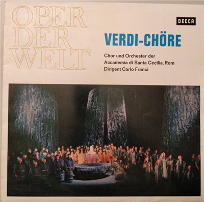 Giuseppe Verdi / Chor Und Orchester Der Accademia Di Santa Cecilia, Rom , Dirigent: Carlo Franci - Verdi-Chöre download mp3 flac