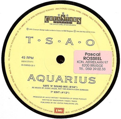 Tsao - Aquarius download mp3 flac