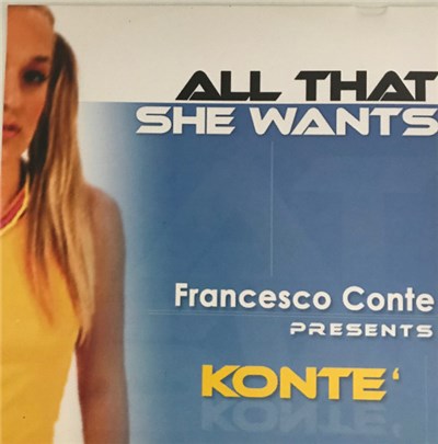 Francesco Conte Presents Konte' - All That She Wants download mp3 flac