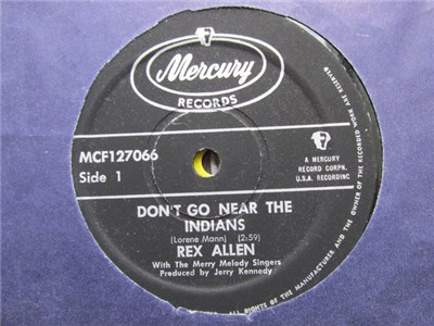 Rex Allen - Don't Go Near The Indians / Touched So Deeply download mp3 flac