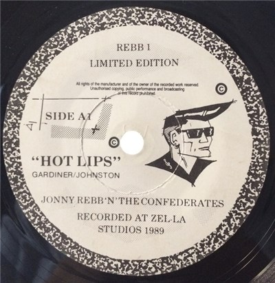 Jonny Rebb 'N The Confederates - Hot Lips / I Can See It In Your Eyes download mp3 flac