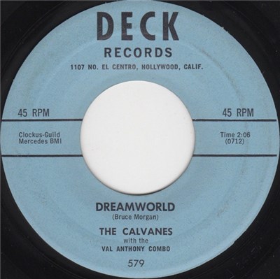 The Calvanes With The Val Anthony Combo - Dreamworld / 5, 7 Or 9 download mp3 flac