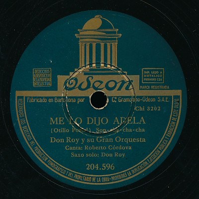 Don Roy Y Su Gran Orquesta - Me Lo Dijo Adela / El Cornetero download mp3 flac