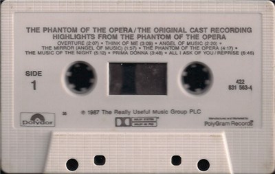 Andrew Lloyd Webber, Michael Crawford, Sarah Brightman, Steve Barton - The Phantom Of The Opera / The Original Cast Recording Highlights From The Phantom Of The Opera download mp3 flac
