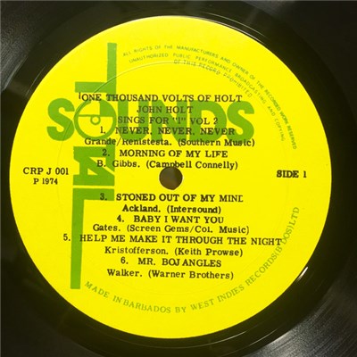 John Holt - One Thousand Volts Of Holt download mp3 flac