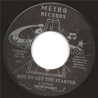 Metronomes - Got To Get You Started / Sailing Away download mp3 flac