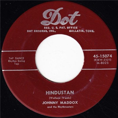 Johnny Maddox And The Rhythmasters - Hindustan / Carolina In The Morning download mp3 flac