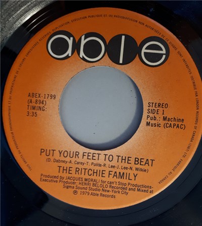 The Ritchie Family - Put Your Feet To The Beat download mp3 flac