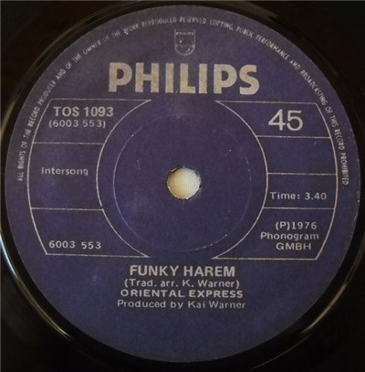 Kai Warner's Oriental Express - Funky Harem / Fly Butterfly download mp3 flac