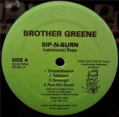 Brother Greene - Sip-N-Burn Instrumentals download mp3 flac