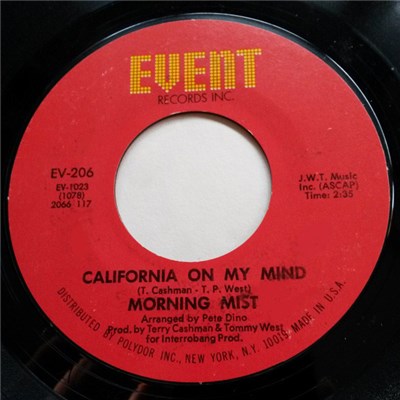 Morning Mist - California On My Mind / All The Time It Was You download mp3 flac