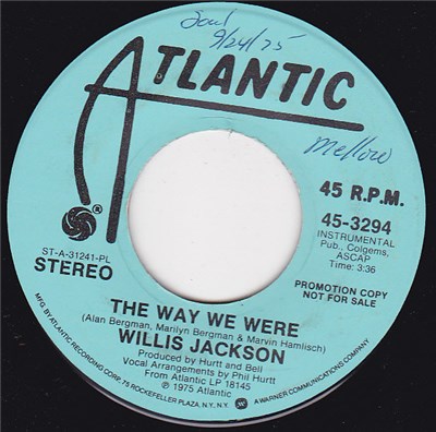 Willis Jackson - The Way We Were / Brown Eyed Girl download mp3 flac