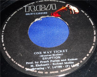 Eruption - One Way Ticket download mp3 flac