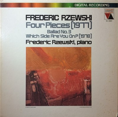 Frederic Rzewski - Four Pieces, Ballad No. 3 "Which Side Are You On?" download mp3 flac