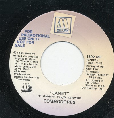 Commodores - Janet download mp3 flac