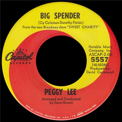 Peggy Lee - Big Spender download mp3 flac