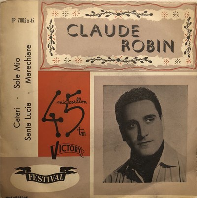 Claude Robin - Santa Lucia download mp3 flac