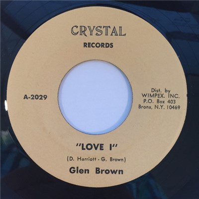Glen Brown / The Crystalites - Love I / Heavy Load download mp3 flac