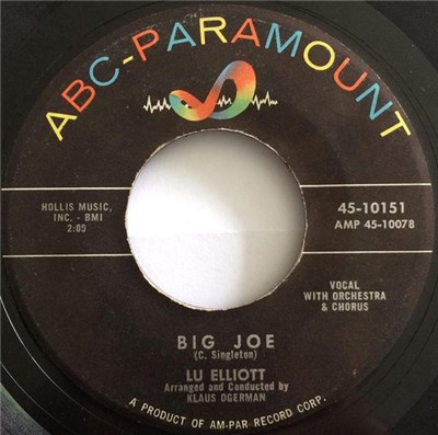 Lu Elliott - Big Joe / One download mp3 flac