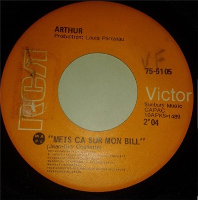 Arthur - Mets Ça Sur Mon Bill download mp3 flac