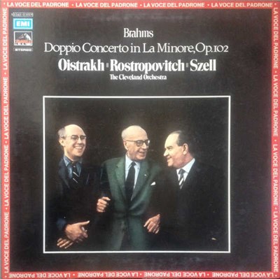 Brahms - Oistrakh || Rostropovitch || Szell, The Cleveland Orchestra - Doppio Concerto In La Minore, Op. 102 download mp3 flac