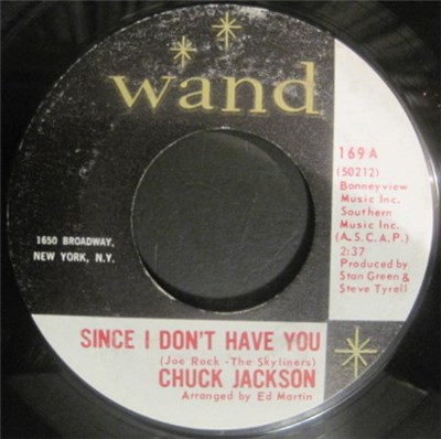 Chuck Jackson - Since I Don't Have You download mp3 flac