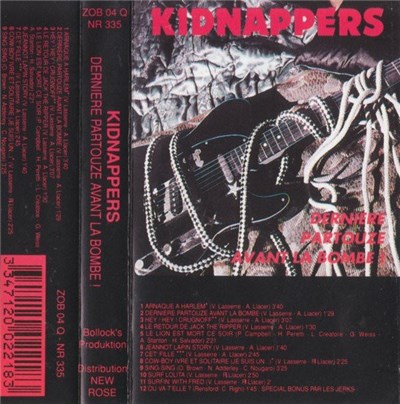 Kidnappers - Dernière Partouze Avant La Bombe download mp3 flac