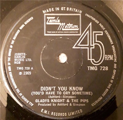 Gladys Knight & The Pips - Didn't You Know (You'd Have To Cry Sometime) / Keep An Eye download mp3 flac