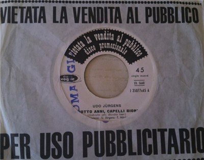 Udo Jürgens - Diciotto Anni, Capelli Biondi (Siebzehn Jahr, Blondes Haar) download mp3 flac
