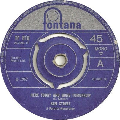 Ken Street - Here Today And Gone Tomorrow / Nothing I Do download mp3 flac