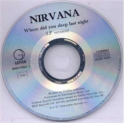 Nirvana - Where Did You Sleep Last Night download mp3 flac