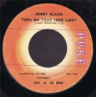 Bobby Bland - Turn On Your Love Light / You're The One (That I Need) download mp3 flac