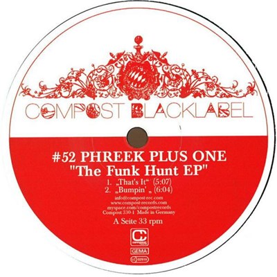 Phreek Plus One - The Funk Hunt EP download mp3 flac