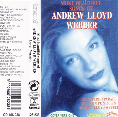 Andrew Lloyd Webber - Most Beautiful Songs Of Andrew Lloyd Webber - Cover Versions download mp3 flac