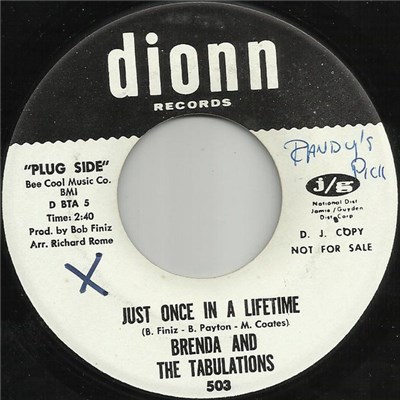 Brenda And The Tabulations - Just Once In A Lifetime / Hey Boy download mp3 flac