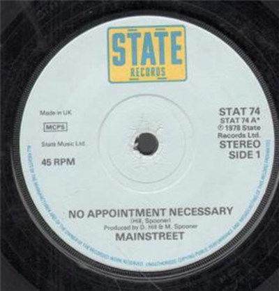 Mainstreet - No Appointment Necessary download mp3 flac