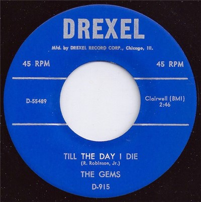 The Gems - Till The Day I Die / Monkey Faced Baby download mp3 flac