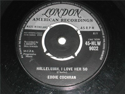 Eddie Cochran - Hallelujah, I Love Her So / Little Angel download mp3 flac