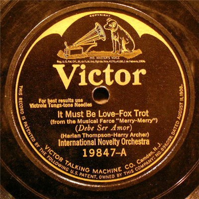 International Novelty Orchestra - It Must Be Love / I Was Blue download mp3 flac