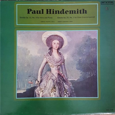 Paul Hindemith - Harold Coletta, Robert Guarlnick - Sonata Op. 11, No. 4 For Viola And Piano / Sonata Op. 25, No. 1 For Viola Unaccompanied download mp3 flac
