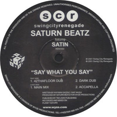 Saturn Beatz - Say What You Say download mp3 flac