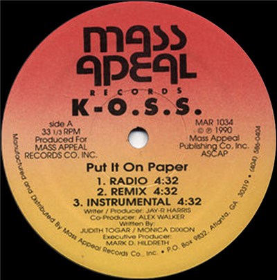 K-O.S.S. - Put It On Paper / We Got Muscle download mp3 flac