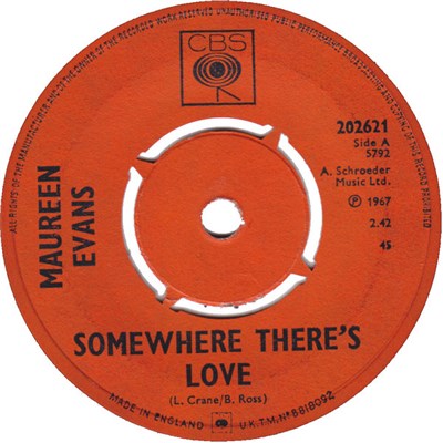 Maureen Evans - Somewhere There's Love download mp3 flac