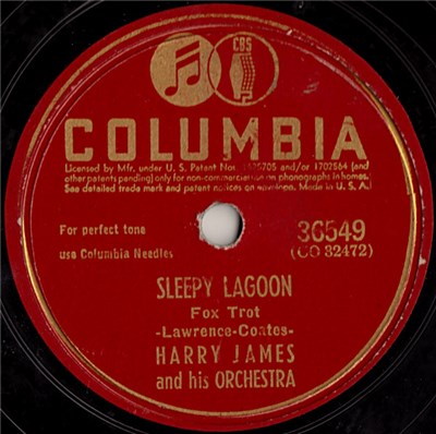 Harry James And His Orchestra - Sleepy Lagoon / Trumpet Blues download mp3 flac