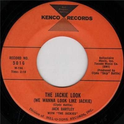 Jack Bartley - The Jackie Look (We Wanna Look Like Jackie) / My Heart Stood Still download mp3 flac