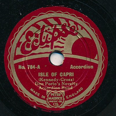Don Porto's Accordion Band - Isle Of Capri / Hawaiian Twilight download mp3 flac