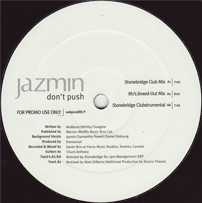 Jazmin - Don't Push download mp3 flac